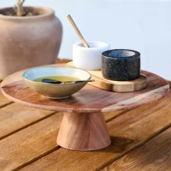 Tables À Manger^CASA ACACIA Pieds De Table X Set De 2 Naturel