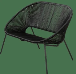 Bancs De Jardin^CASA ACAPULCO Banc Lounge Noir