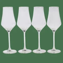 Verres À Cocktail^CASA AFTER DINNER Verre à Whisky Set De 4 Transparent