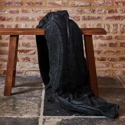 Plaids^CASA AGNES Plaid Blanc Cassé