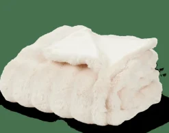 Plaids^CASA ALVA Plaid Blanc Cassé