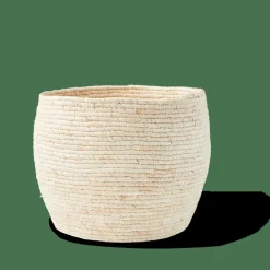 Automne^CASA ALVIN Panier De Rangement Avec Couvercle Brun, Naturel