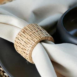 Ronds De Serviette^CASA AMANDA Rond De Serviette Brun