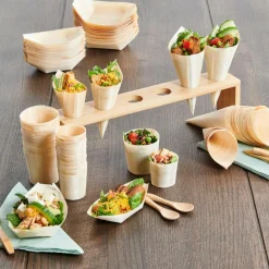 Apéritif Et Tapas^CASA APERO ECO Cornets Set De 20 Naturel