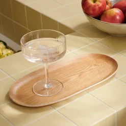 Plateaux^CASA ASH OVAL Plateau Naturel