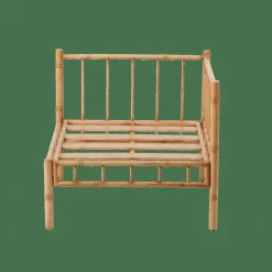Salon De Jardin^CASA BAMBOLETTE Fauteuil De Coin Aspect Bambou