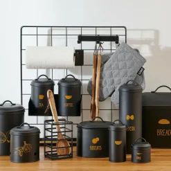 Boîtes Métalliques|Boîtes De Conservation^CASA BAMBOO Boîte De Rangement à Fins Herbes Naturel