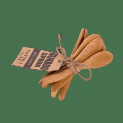 Ménagères^CASA BAMBOO Cuillères Set De 6 Naturel