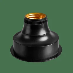 Ampoules Led|Guirlandes Lumineuses^CASA BATI Douille Lampe Pile E27 Noir