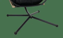 Chaises Suspendues^CASA BAZAI Chaise Suspendue Avec Support Noir