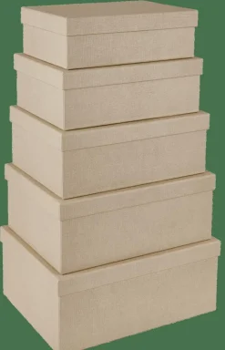 Boîtes De Rangement^CASA BIGSO Boîte De Rangement XS Naturel