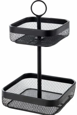 Accessoires De Cuisine^CASA BLACK LUNAR Panier Ovale 2 Pièces Noir