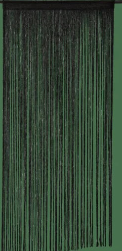 Halloween|Rideaux^CASA BLACK Rideau à Franges Noir