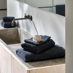 Serviettes De Bain^CASA B-LUX Serviette De Bain Gris