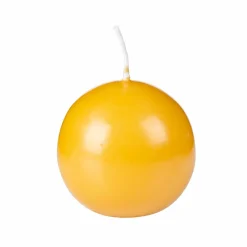 Bougies^CASA BOLA Bougie Boule Ivoire