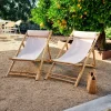 Chaises De Plage^CASA CABO Blanc, Naturel
