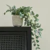 Plantes Artificielles^CASA CALATHEA Plante Suspendue Gris, Vert, Mauve