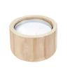 Bougies De Jardin^CASA CITRONELLA WOOD Bougie De Jardin Blanc