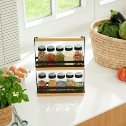 Pots À Épices^CASA COMPACT Support à épices Noir