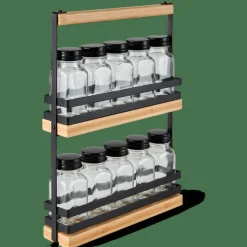 Pots À Épices^CASA COMPACT Support à épices Noir