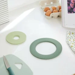 Aide Cuisine^CASA CUISINO Palette Set De 2 Menthe, Vert Foncé