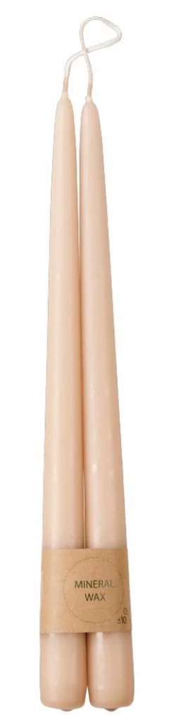 Bougies^CASA DUO Bougies Dîner Set De 2 Brun