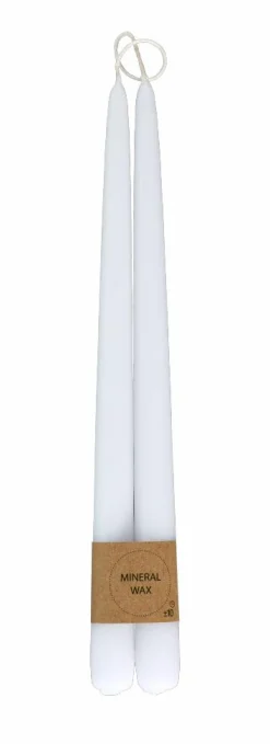 Bougies^CASA DUO Bougies Dîner Set De 2 Crème, Menthe, Multicolore