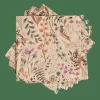 Serviettes^CASA ECO DRIED FLOWER Set De 20 Serviettes Multicolore