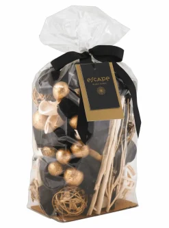 Bougies Parfumées^CASA ESCAPE BLACK OUDH Bougies Chauffe-plat Parfumées Set De 9 Noir