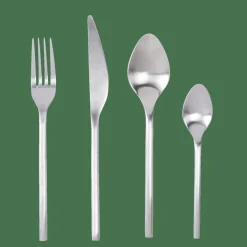 Ménagères^CASA ETNA SATIN Couverts 16 Pièces Argent