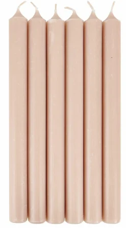Bougies^CASA FINA Bougies Set De 6 Mauve Clair