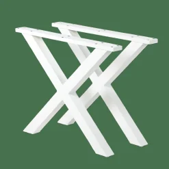 Tables De Jardin^CASA FORMAX Table De Jardin Avec Pieds X Noir