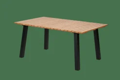 Tables De Jardin^CASA FORMAX Table De Jardin Avec Pieds X Natural/noir
