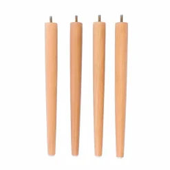 Chaises De Salle À Manger|Chaises De Jardin^CASA FRIDA / FRAY Set De 4 Pieds Noir Noir