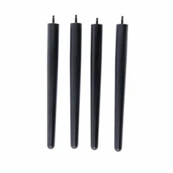 Chaises De Salle À Manger|Chaises De Jardin^CASA FRIDA / FRAY Set De 4 Pieds Blanc Blanc