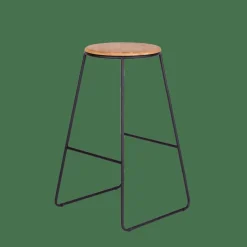 Tabourets De Bar^CASA GIULIA Tabouret De Bar Noir, Naturel