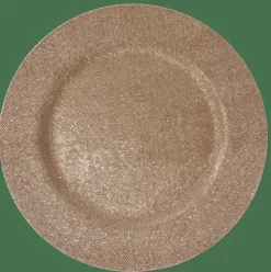 Assiettes Deco^CASA GLITTER Assiette Déco Doré