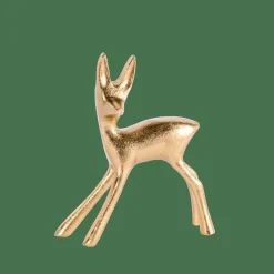 Figures Déco^CASA GOLDY Décoratif Cerf Doré