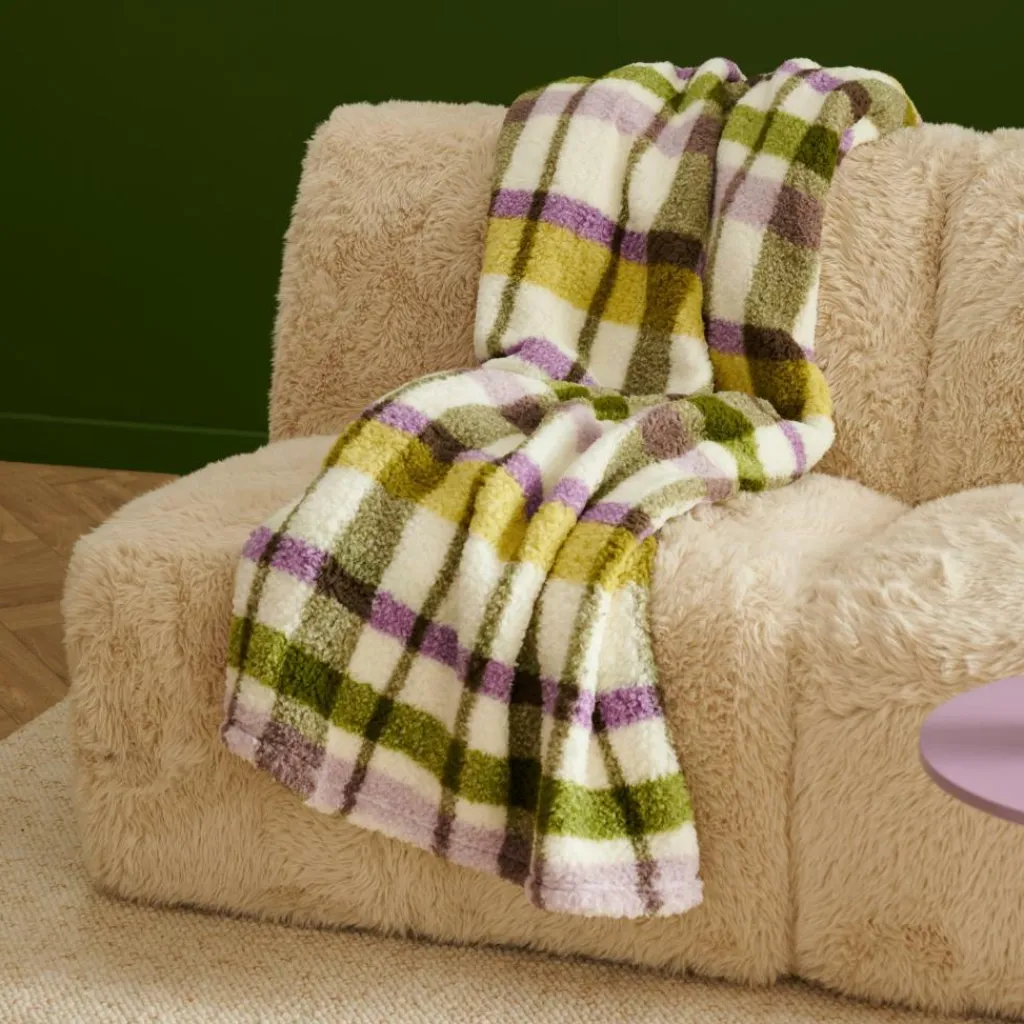 Automne^CASA GUST Plaid Multicolore