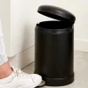 Poubelles De Cuisine|Poubelles^CASA INDUSTRIA Poubelle à Pédale 5l Noir