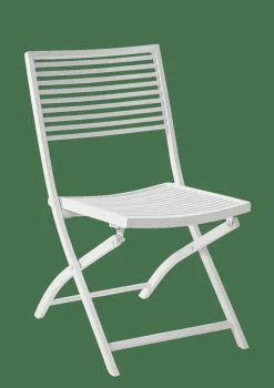 Chaises Bistrot|Chaises De Jardin^CASA JESSE Chaise Pliante Blanc, Beige
