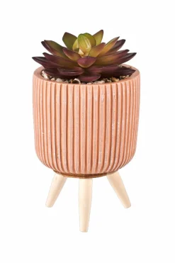 Supports Pour Plantes^CASA LARGO Pot De Fleurs Noir