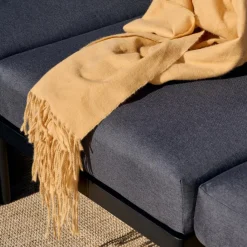 Coussins^CASA LINNE Coussin Brun