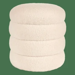 Automne|Poufs^CASA LOBBY Pouf Blanc Cassé