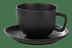 Tasses^CASA MAGMA Tasse Et Soucoupe 20 CL Noir