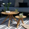 Tables Basses De Jardin^CASA MARROW Table Lounge Naturel