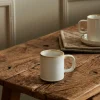 Mugs^CASA MINERAL MARBLE Mug Avec Anse 20 CL Blanc