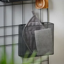 Decoration Murale^CASA MODULAR Panier En Fil Noir