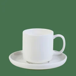 Tasses^CASA MOON Tasse Et Soucoupe Expresso 9 CL Blanc