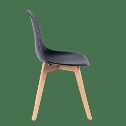 Chaises De Salle À Manger^CASA NEW MATS Chaise De Salle à Manger Noir